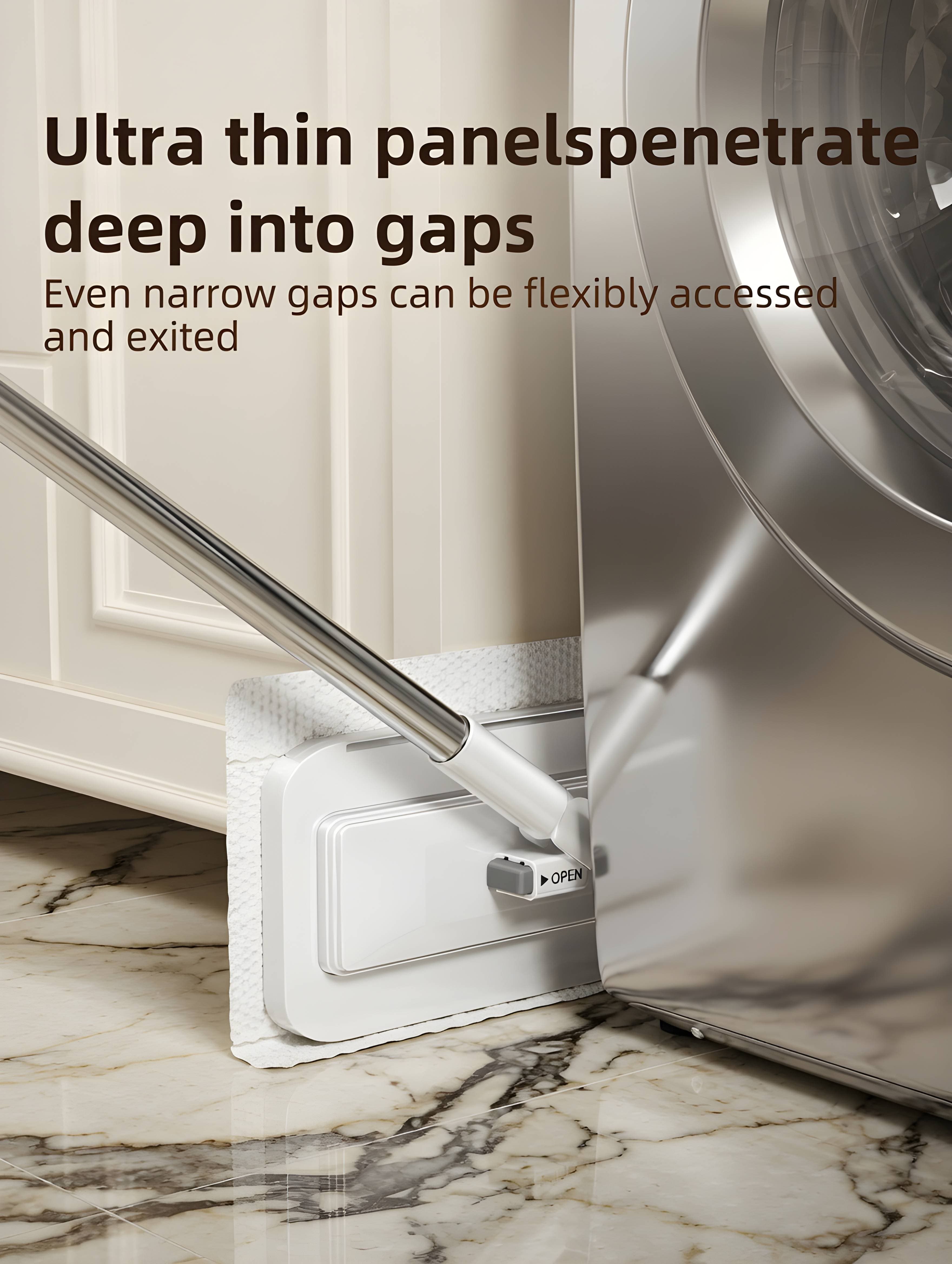 SwiftClean™ Signature Glide Mop — The Art of Effortless Floors detail 4