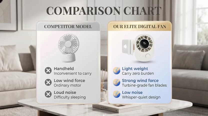 CoolClip™ Fan — 360° Cooling Anywhere detail 2