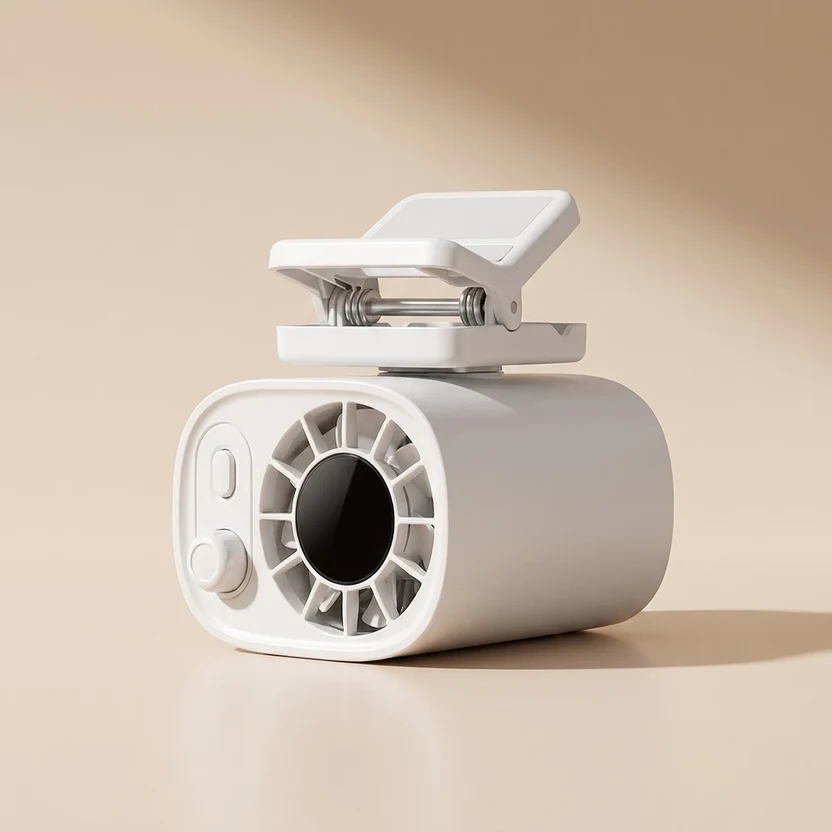 CoolClip™ Fan — 360° Cooling Anywhere